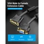 Vention Cable alargador SVGA DAGBI VGA macho a VGA hembra 3m negro